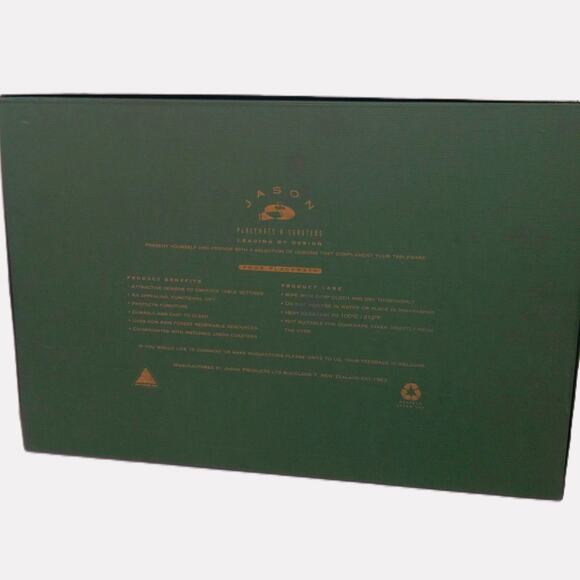 Jason Renoir Paintings Placemats Set of Four With Box Cork Back Vintage 1990 - Picture 10 of 13